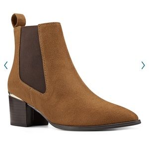 Nine West Taye Ankle Bootie - Cognac Size 6